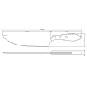Ніж для м'яса Tramontina Barbecue Polywood, 203 мм (6710922)