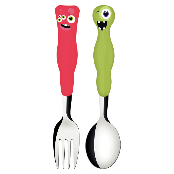 Дитячий набір столових приборів Tramontina Baby Lirous, 2 предмети (6710899)