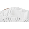 Сушка для посуду Violet House 0757 Ротанг WHITE 48х37.5х9 см (6897767)