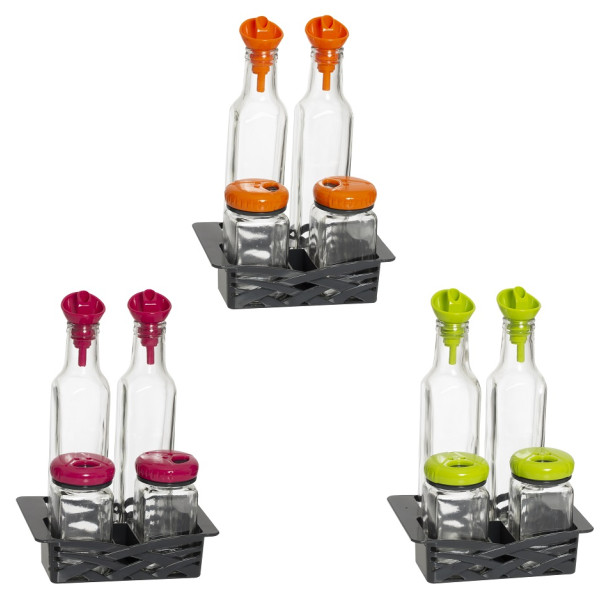 Набір для олії/оцту та спецій Herevin (152090-560) (6918042) Б/У