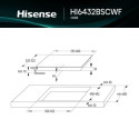 Електрична варильна поверхня Hisense HI6432BSCWF (7138253)