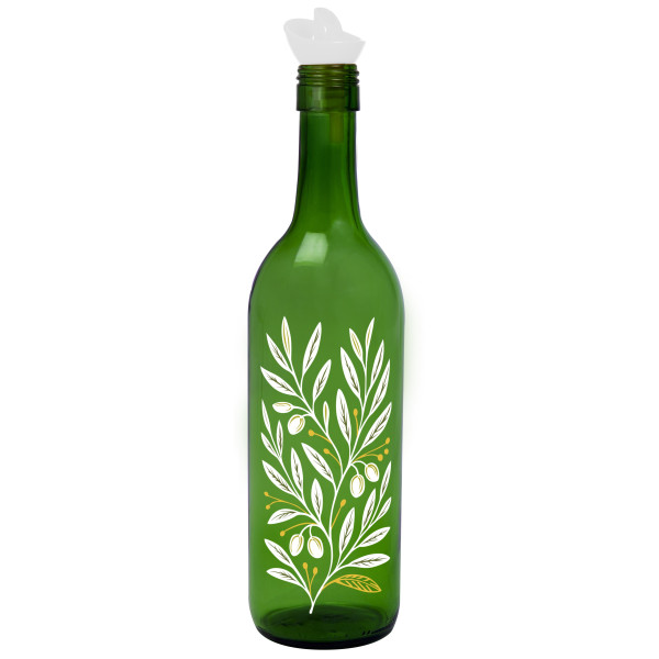Пляшка для олії Herevin Emerald Green Olive Branch 0.75 л (151150-087) (7135950)