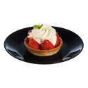 Тарілка десертна Luminarc Zelie Black, 18 см (6970397)