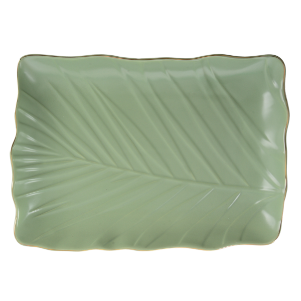 Блюдо Limited Edition Leaf Green Gold (6990675)