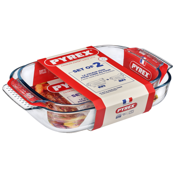 Набір форм для запікання Pyrex Classic, 2 предмети (7054302)
