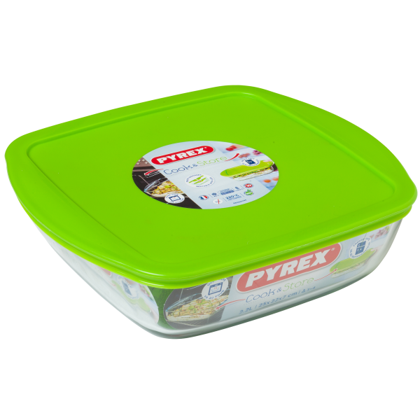 Форма з кришкою Pyrex Cook&Store, 25х22х7 см (7092359)