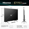 LED-телевізор Hisense 75E7Q PRO (7134220)