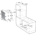 Електрична духова шафа Hisense BSA6634PBG8 (BO3PS5V01-7) (7269799)