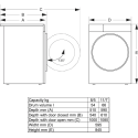 Прально-сушильна машина Gorenje WDG2PS954A1D2/UA (7308584)