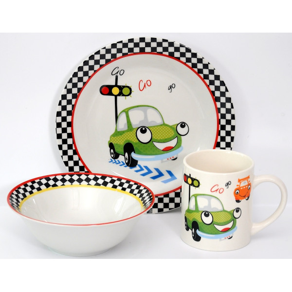 Дитячий набір LIMITED EDITION FUNNY CAR, 3 предмета (6307114)