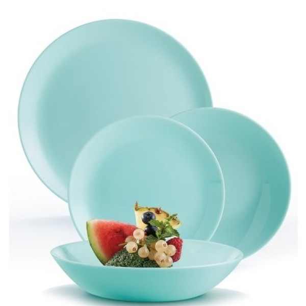 Сервіз Luminarc Diwali Light Turquoise 18 предметів (6747450) Б/У