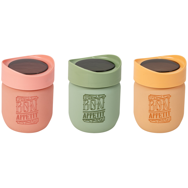 Банка Herevin 2024 Colours Plastic Lid 0.425 л (149357-150) (7053592)