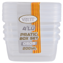 Набір контейнерів Violet House 0505 PRATIC 0.2 л (6995586)