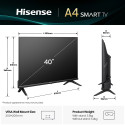 LED-телевізор Hisense 40A4Q (7134240)