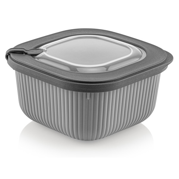 Контейнер Idea Home 00682 Line Box Gray 1.1 л (00682 Gray) (7180062)