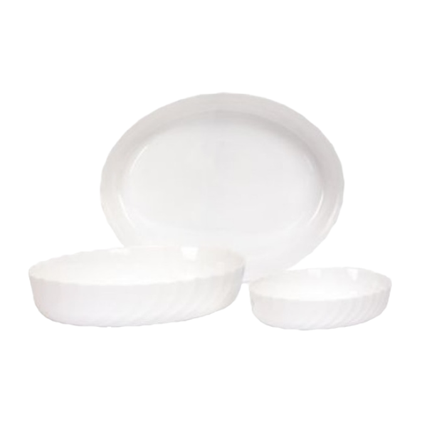 Набір форм Luminarc Smart Cuisine Trianon, 22х16 см, 32х24 см, 36х29 см (7224476)