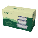 Набір контейнерів ECOmo Nova Box 510 мл, 800 мл, 1500 мл (7255484)
