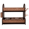 Сушка для посуду Violet House 0414 Ажур Cream 38х28х41.5 см (7263056)