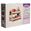 Сушка для посуду Violet House 0414 Ажур Cream 38х28х41.5 см (7263056)