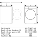 Пральна машина автоматична Gorenje WG4S84B1/UA (7285259)