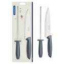 Набір ножів Tramontina Plenus grey, 2 предмети (6591625)