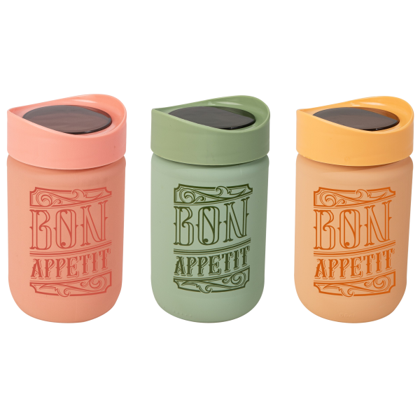 Банка Herevin 2024 Colours Plastic Lid 0.66 л (149367-150) (7053593)