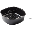 Форма для запікання Pyrex AirFryer, 22х21х7.5 см (1.9 л) (7263055)