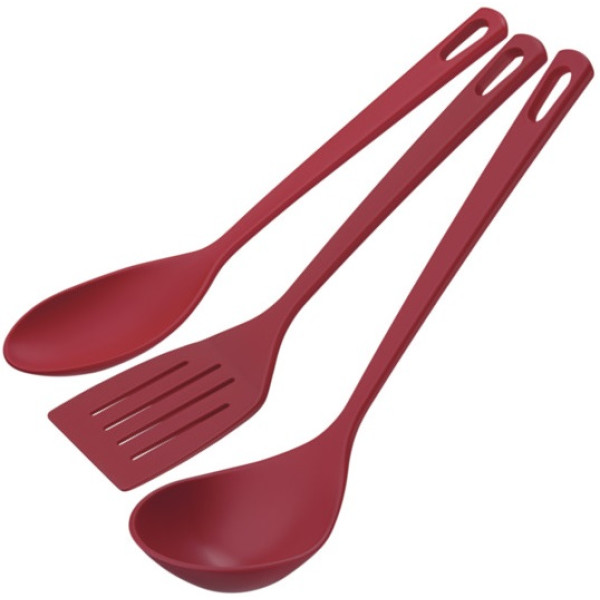 Набір кухонних аксесуарів Tramontina Utilita 3 предмета, червоний (6275406)