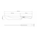 Ніж для м'яса Tramontina Churrasco Black, 203 мм (6710918)