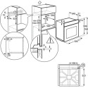 Електрична духова шафа Electrolux KODEF70X (7091776)