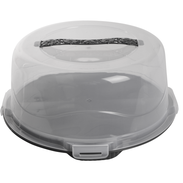 Тортівниця Violet House 0011 Antrasit 18х26х37 см (7194572)