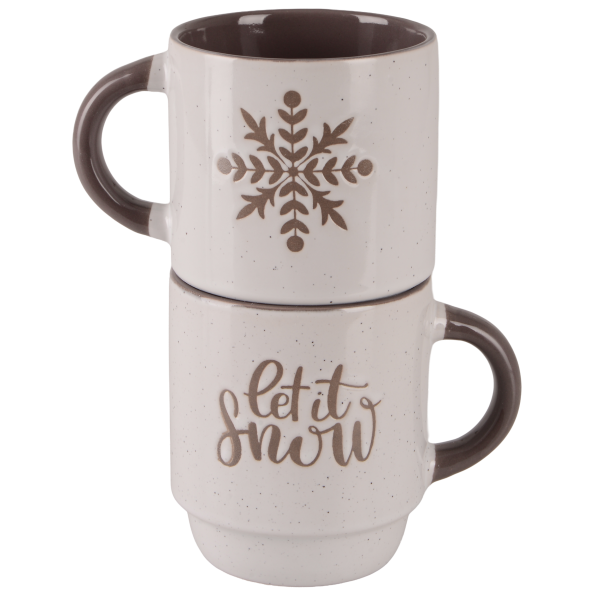 Набір чашок Limited Edition NY Warmly Green Grey, 2х320 мл (7133566) Б/У