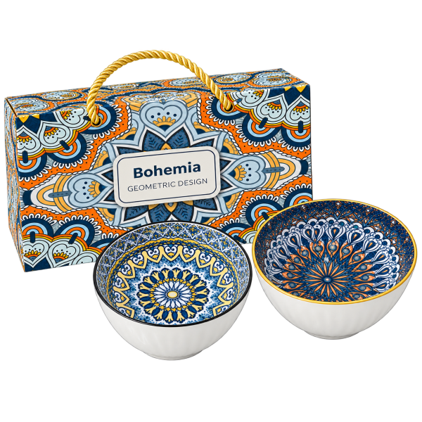 Набір салатників LED Bohemia-D, 2х11 см (7282698)