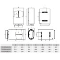 Водонагрівач Gorenje FTG50W-DW (7273376)