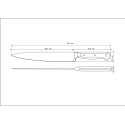 Ніж кухарський TRAMONTINA CENTURY, 203 мм (508390)