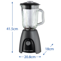 Стаціонарний блендер Russell Hobbs 27121-56 Matte Charcoal Jug Blender (7030810)