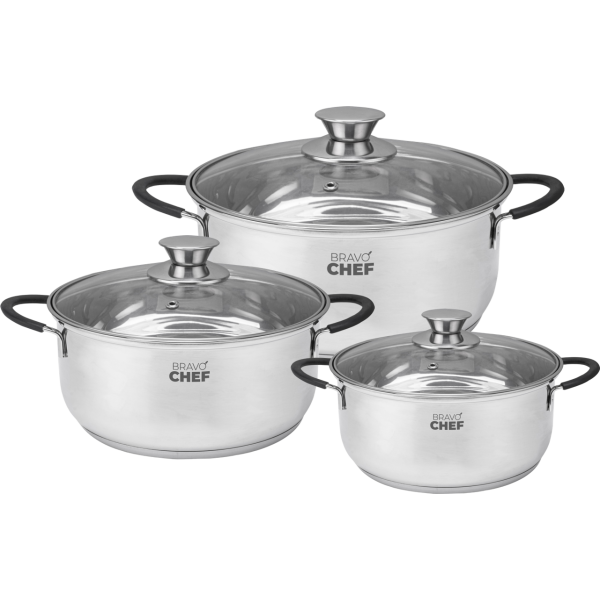 Набір посуду Bravo Chef Safran (6 предметів) (7163547) Б/У