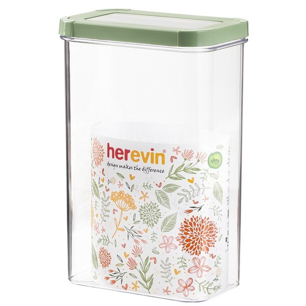 Контейнер HEREVIN Storage Canister-Green-Peach 2.5 л (161208-100) (7077954)