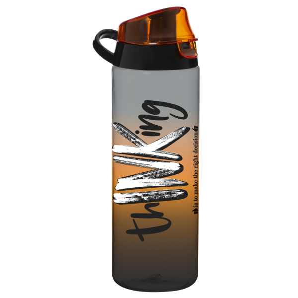 Пляшка для води Herevin Thinking dark 0.75 л (161506-094) (7053584)