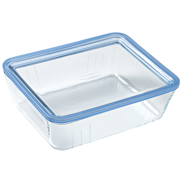 Форма з кришкою Pyrex Pure Glass, 24x19x8 см (2.6 л) (7092351)