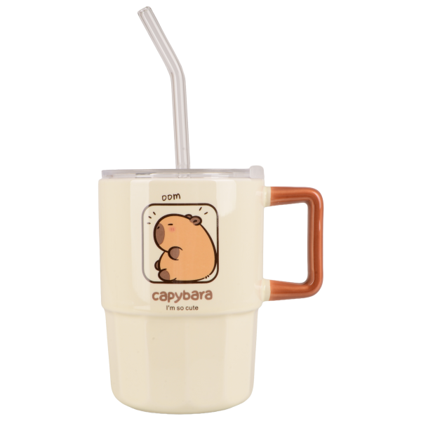 Чашка LED Capybara Time, 400 мл (7133169) Б/У