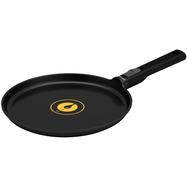 Сковорода для млинців зі з`ємною ручкою Ringel Grey Line 24 см (7138160)