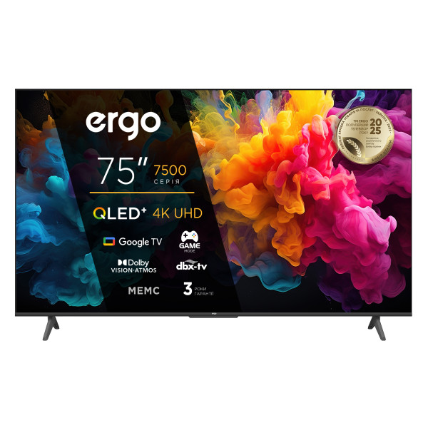 Телевізор ERGO 75JUQ7500 (7228516)