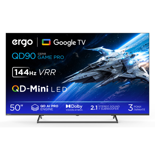 Телевізор ERGO 50MQD90 Game PRO (7239951)